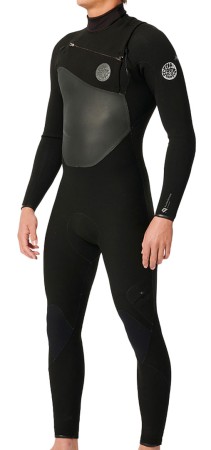 FLASHBOMB 4/3 CHEST ZIP Full Suit 2025 black 