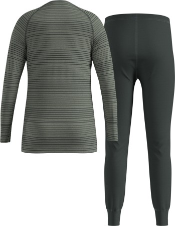 SET ACTIVE ECO WARM KIDS Longsleeve & Hose 2026 urban chic/shadow 