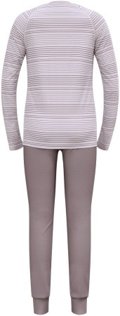 SET ACTIVE WARM ECO KIDS Longsleeve & Pants 2025 misty lilac/gray ridge 