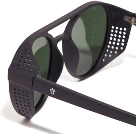 RICKARD Sonnenbrille matte black/black polarized 