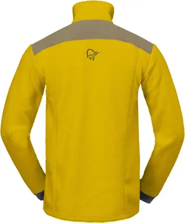 TROLLVEGGEN WARM3 Zip Fleece 2026 golden palm 