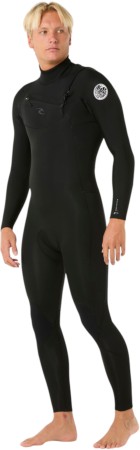 DAWN PATROL PRO 4/3 CHEST ZIP Full Suit 2026 black 
