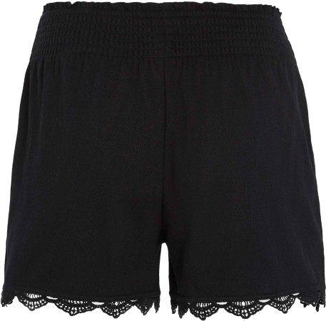 ESSENTIALS AVA SMOCKED Short 2024 black out 