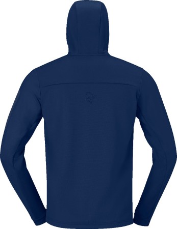 FALKETIND WARMWOOL2 STRETCH Zip Hoodie 2024 caviar 