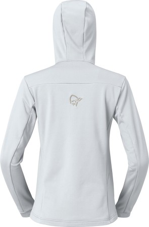 FALKETIND WARM2 STRETCH WOMEN Zip Fleece 2026 snow white 