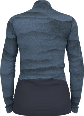 WHISTLER ECO WOMEN Longsleeve 2024 folkstone gray/india ink 