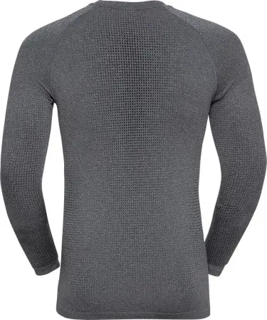 PERFORMANCE WARM ECO Longsleeve 2026 grey melange/black 