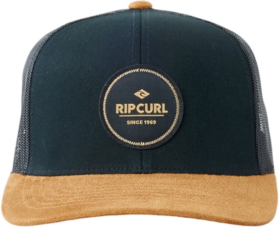 ROUTINE CURVE TRUCKER Cap 2025 black/tan 