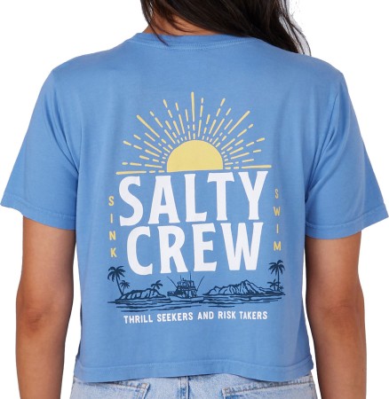 CRUISIN CROP T-Shirt 2024 blue dusk 