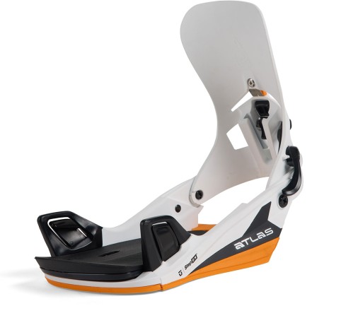 ATLAS STEP ON Binding 2026 white orange 