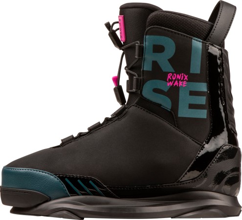 RISE Boots 2025 black/teal/pink 