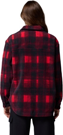 BENTON SPRINGS Fleece Hemd 2026 mountain red omblur tonal 