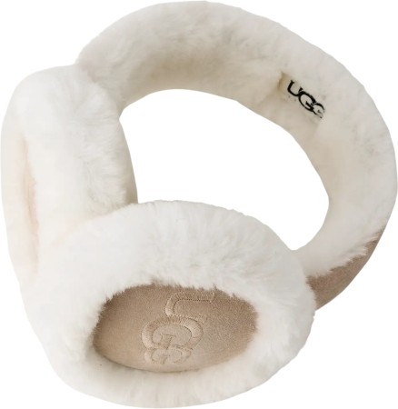 SHEEPSKIN EMBROIDERY Earmuff 2026 sand 