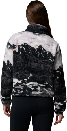 HELVETIA II PRINTED CROPPED WOMEN Fleece 2026 shale purple sisters/shale purple 