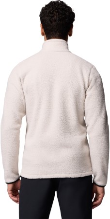 JASPER RIDGE PEBBLED Zip Fleece 2026 dark stone/black 