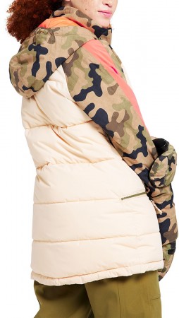 KEELAN Jacke 2022 creme brulee/martini olive terra camo 