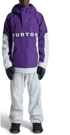 FROSTNER ANORAK Jacket 2025 imperial purple/stout white 