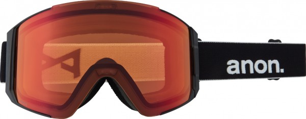 SYNC Schneebrille 2024 black/perceive sunny red 