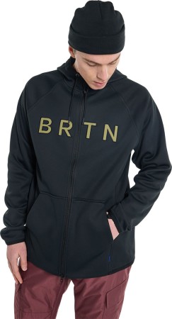 CROWN WEATHERPROOF Zip Hoodie 2025 true black 