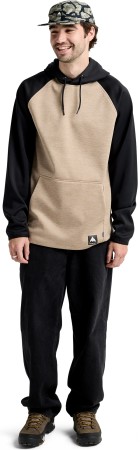 CROWN WEATHERPROOF Hoodie 2026 summit taupe heather/true black 