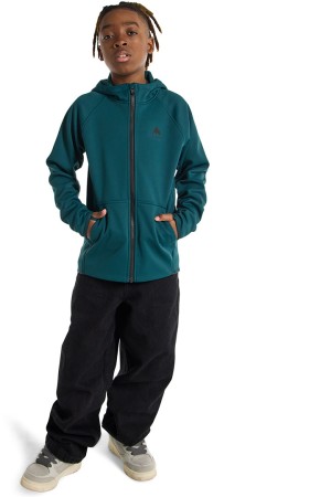 KIDS CROWN WATERPROOF Zip Hoodie 2025 deep emerald 