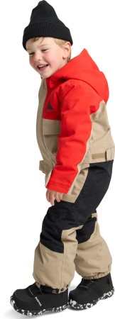 TODDLER ONE PIECE Overall 2026 flame scarlet/summit taupe 