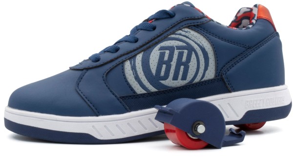 2223123 Shoe with wheels blue/dark 