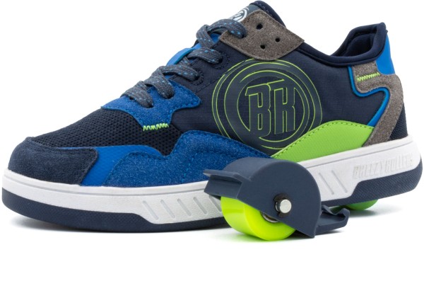 2241820 Shoe with wheels blue/light blue/green 