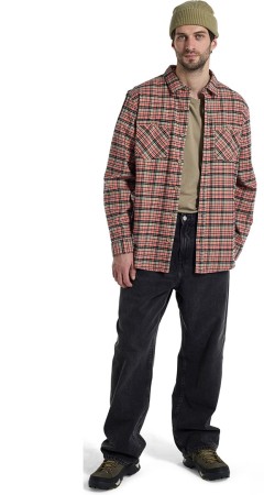 FAVORITE Flannel Shirt 2025 peach echo check 