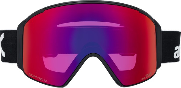 M4S CYLINDRICAL Schneebrille 2026 black/perceive sun red 
