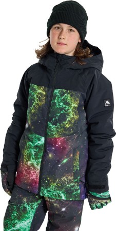 BOYS LODGEPOLE Jacke 2024 true black/painted planets 