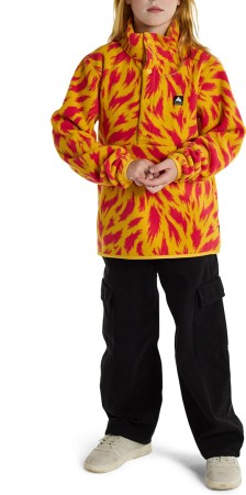KIDS CINDER ANORAK Fleece 2025 fur goldenrod 