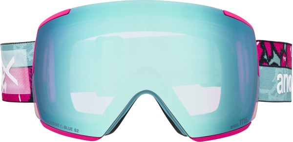 M5 MFI Schneebrille 2026 pink tides/perceive variable blue 