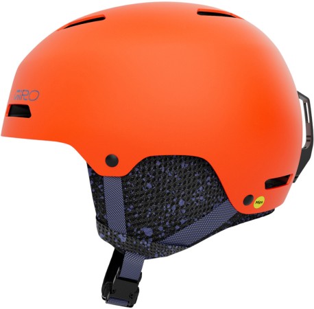 CRUE Helmet 2026 matte orange 