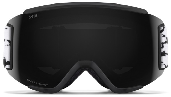 SQUAD S Schneebrille 2026 black marble/chromapop sun black 