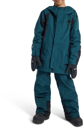 KIDS GORE TEX SHELL Jacke 2025 deep emerald/true black 