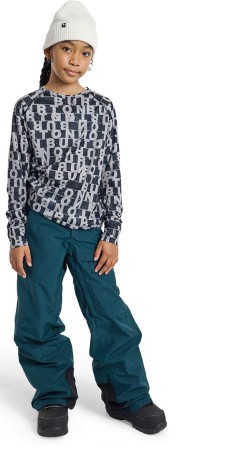 KIDS GORE TEX SHELL Pant 2025 deep emerald 