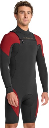 2/2 MERCURY LS CHEST ZIP Shorty 2026 high risk red 