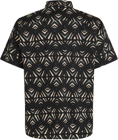 MIX MATCH BEACH Hemd 2024 black fade ikat 