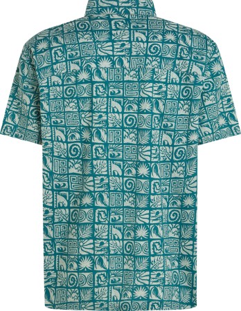 PRINT Hemd 2026 blue bricks 