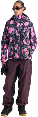 WOMEN RESERVE 2L INSULATED STRETCH SLIM Jacke 2027 shockwave floral 
