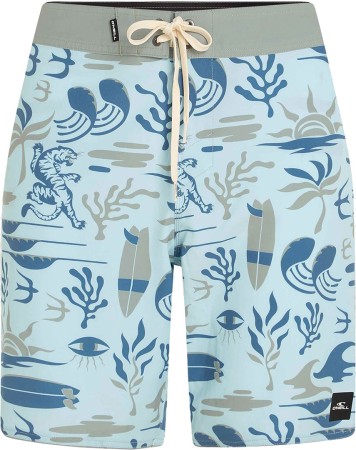 HYPERFREAK MYSTO SCALLOP 20 Boardshort 2024 blue sky mysto scallop 