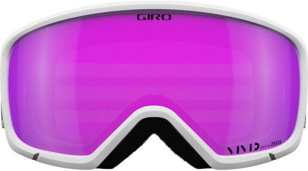 MILLIE Schneebrille 2025 white and grey chute/vivid  pink 