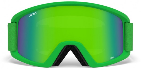 SEMI Goggle 2019 black bright green peak/loden green + yellow 