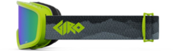 CHICO 2.0 Schneebrille 2025 ano lime linticular/loden green 