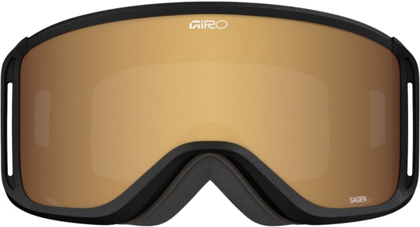SAGEN Goggle 2026 angles black/amber scarlet/yellow 