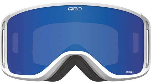SAGEN Schneebrille 2026 angles white/grey cobalt/yellow 