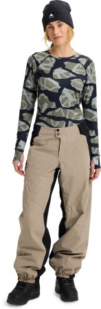 WOMEN RESERVE 2L RELAXED Hose 2026 summit taupe/true black 