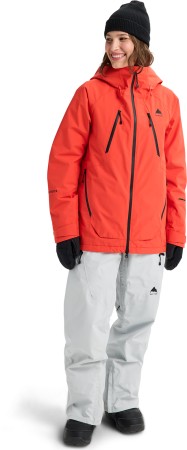 WOMEN GORE TEX RESERVE 2L INSULATED Jacket 2026 fiesta red 