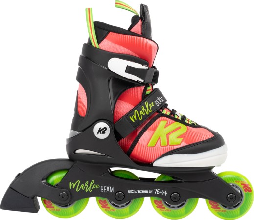 MARLEE BEAM Kinder Inline Skate red/green 